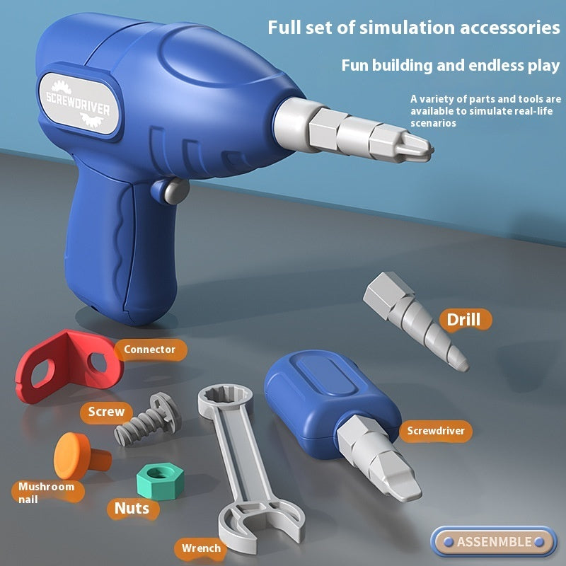 Kids Electric Drill Puzzle – Fun DIY Tool Playset