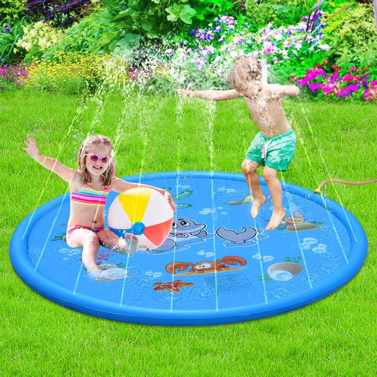 Outdoor Water Splash Pad for Happy Kids Playtime