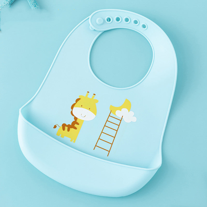 Soft Silicone Baby Bib – Catch Every Crumb