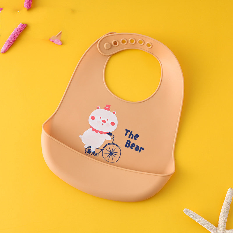Soft Silicone Baby Bib – Catch Every Crumb