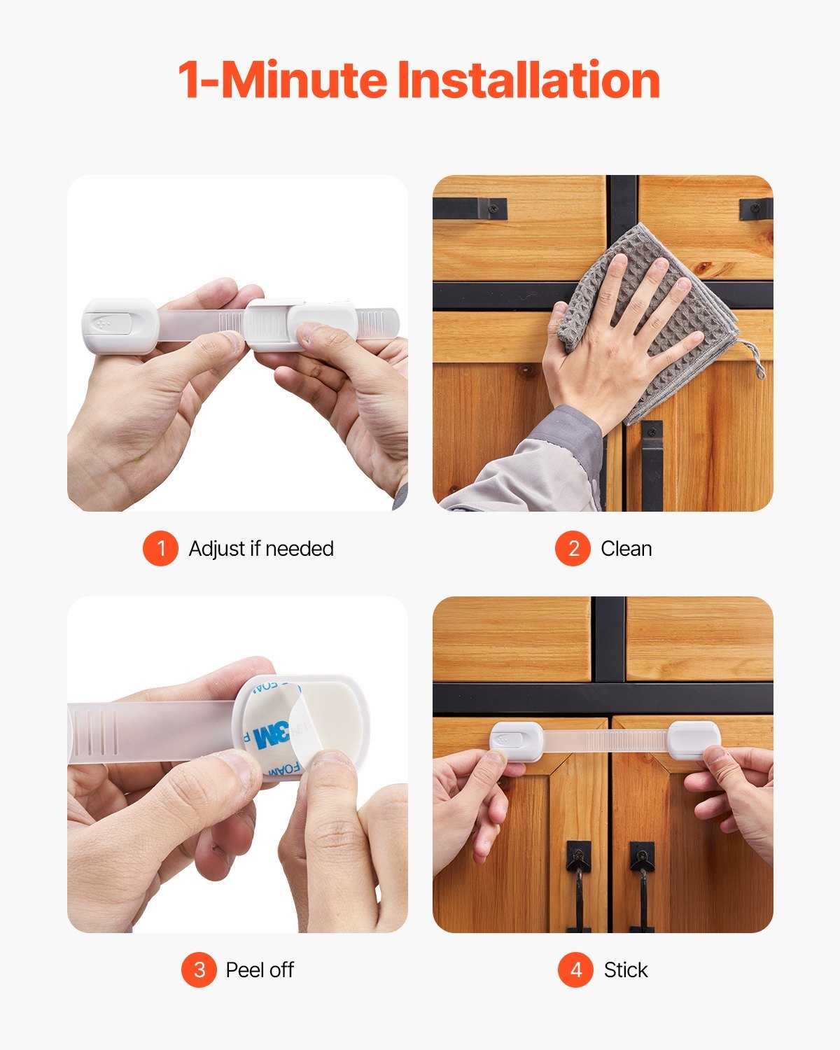 Child Safety Cabinet Locks