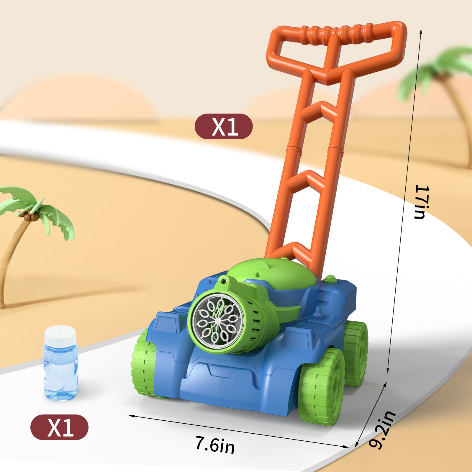 Kids Bubble Tank Car – Fun Push Toy Adventure