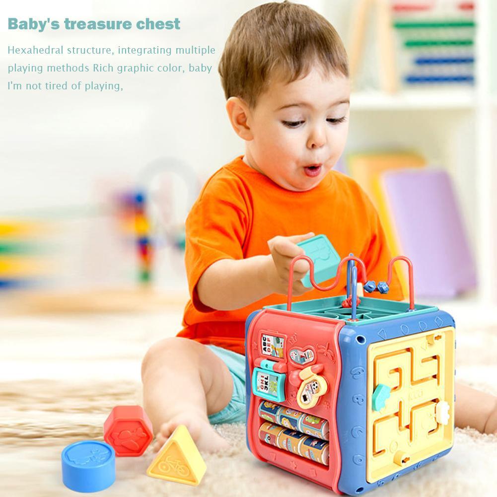 Fun Hexahedron Learning Toy for Smart Babies