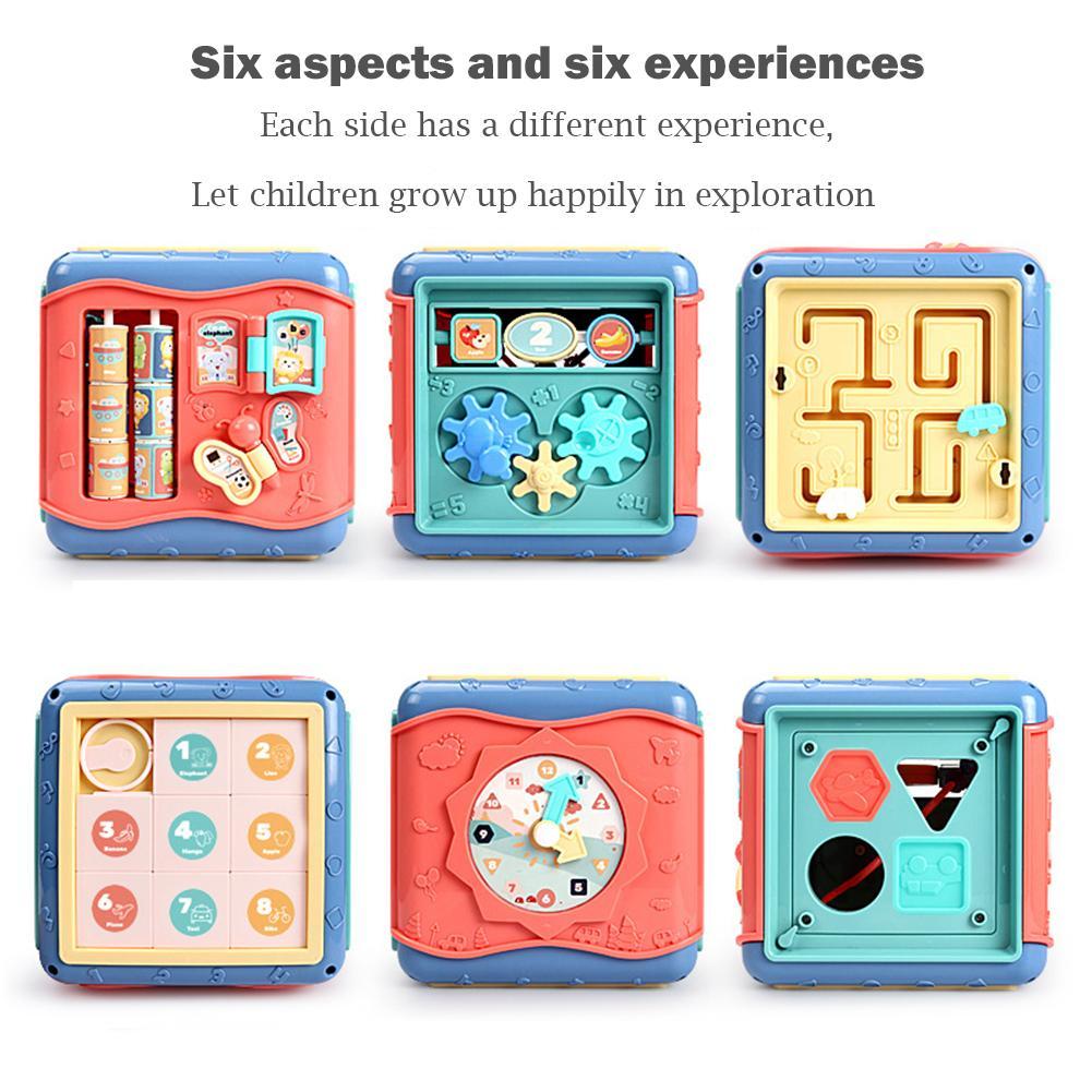 Fun Hexahedron Learning Toy for Smart Babies