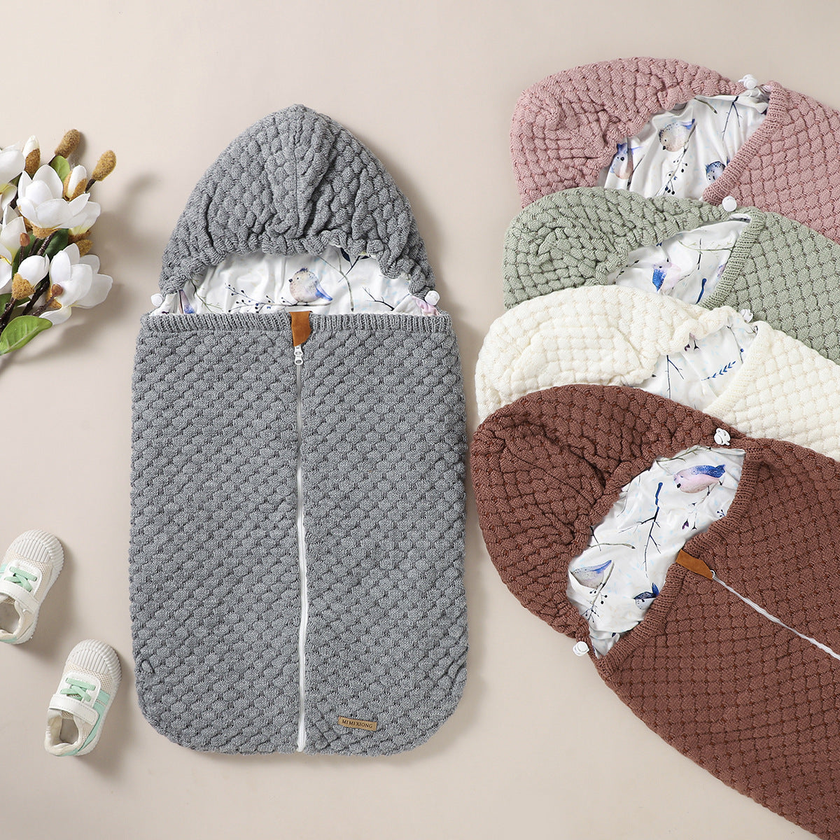 Cozy Newborn Cocoon Swaddle – Secure and Snuggly Comfort