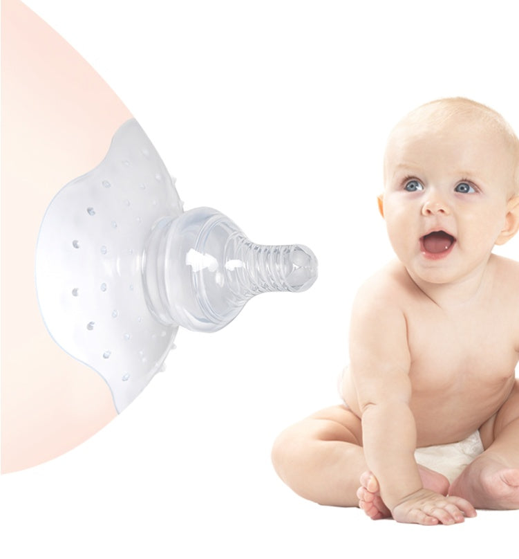 Gentle Nipple Shields for Comfortable Breastfeeding